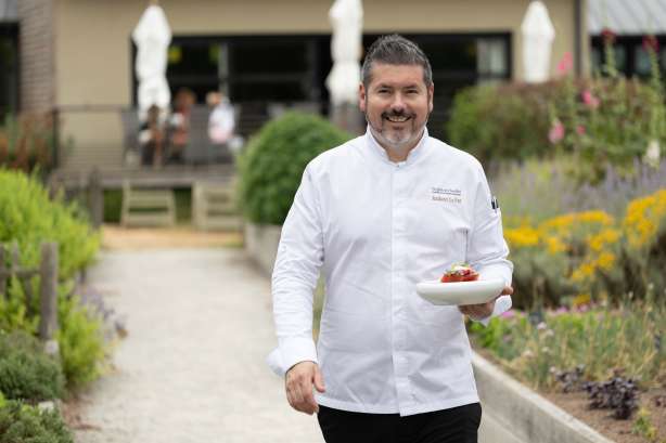 Chef restaurant les jardins sauvages la gacilly bretagne jardin potager