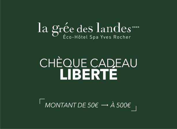 Chèque Cadeau à La Grée des Landes, Yves Rocher
