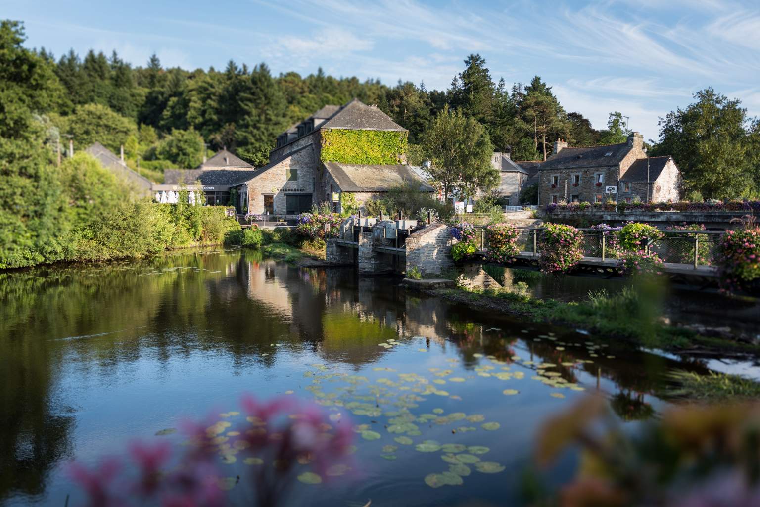 La Gacilly in Brittany Spa Yves Rocher hotel