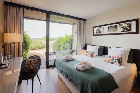 Chambre Double - La Grée des Landes Eco Hôtel Spa Yves Rocher La Gacilly Morbilhan Bretagne