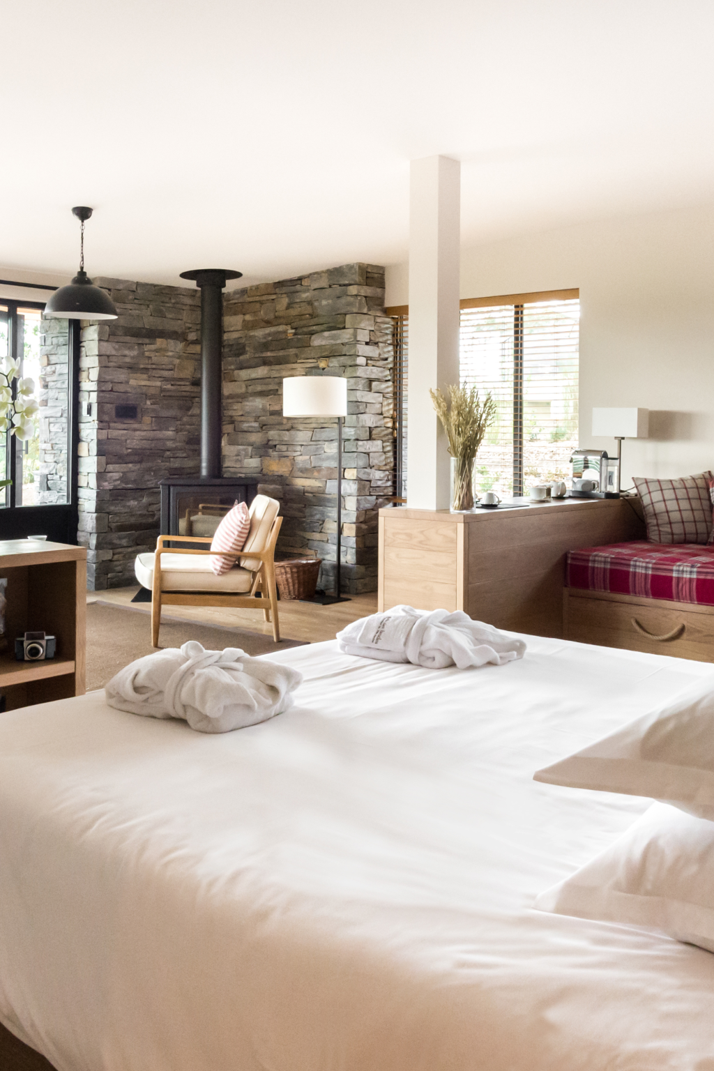 la gree des landes Séjours en Éco-Hôtel en Bretagne chambre